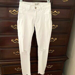 Tally Weijl White Destroyed Jeans US 4 (UK36)